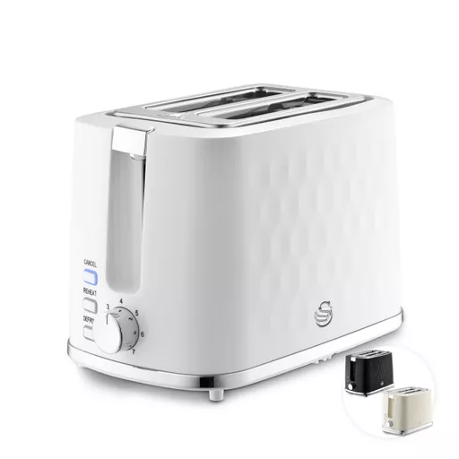 Hexton 900W 2 Slice Toaster