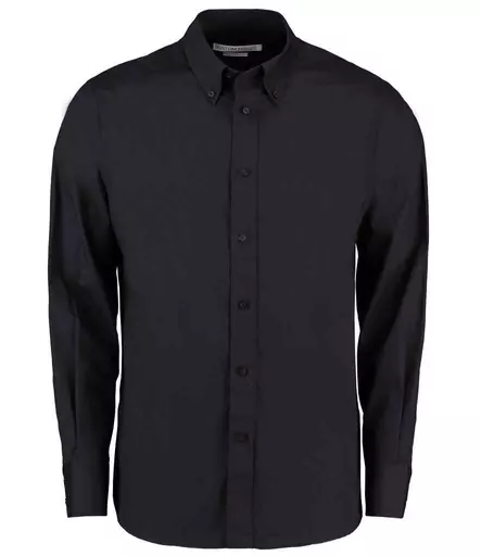 Kustom Kit Long Sleeve Tailored City Business Shirt