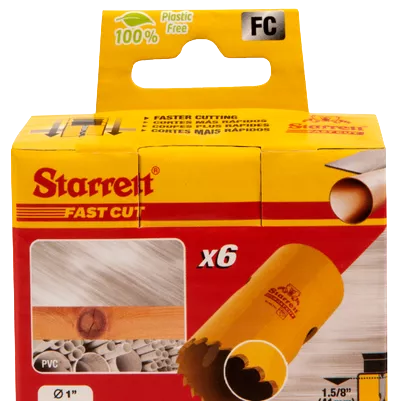 FCH Fast Cut Hole Saws 6 Packs