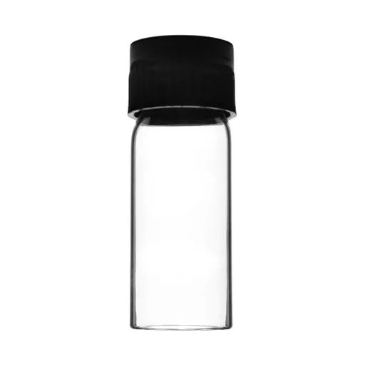 Culture Tubes Clear 5ml Screw Cap Flat Bottom 16x55mm PK/100