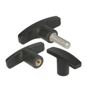 K0180 - T-Knobs In Thermoplastic Thread Size M5-M12
