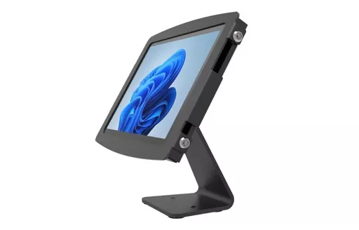 Compulocks Surface Pro 8-10 Space Enclosure Rotating Counter Stand Black