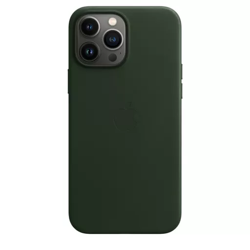 Apple iPhone 13 Pro Max Leather Case with MagSafe - Sequoia Green