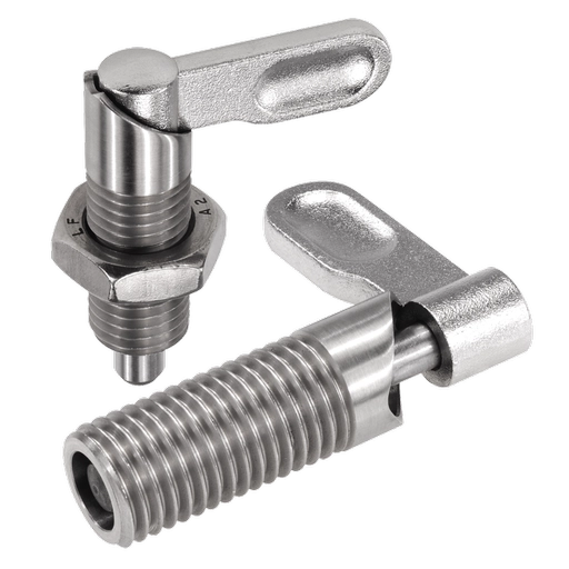 K0637 Inch - Cam Action Indexing Plungers In Stainless Steel