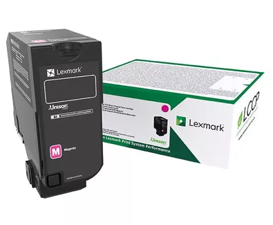 Lexmark 73B20M0 Toner-kit magenta return program, 15K pages ISO/IEC 19752 for Lexmark CS 827