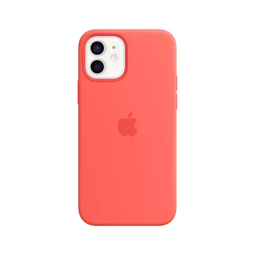 Apple iPhone 12 | 12 Pro Silicone Case with MagSafe - Pink Citrus