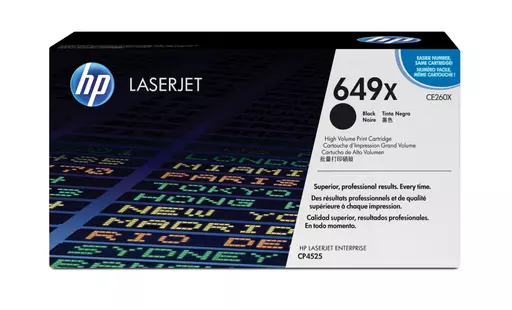 HP CE260X/649X Toner cartridge black, 17K pages ISO/IEC 19798 for HP CLJ CP 4520