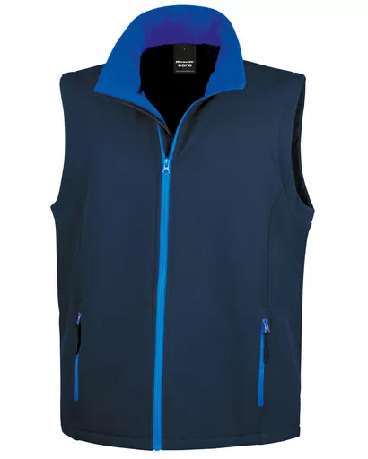 Men's Printable Softshell Bodywarmer