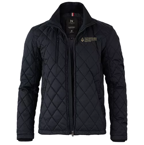 Oxfordshire Freemasons Mens Quilted Jacket