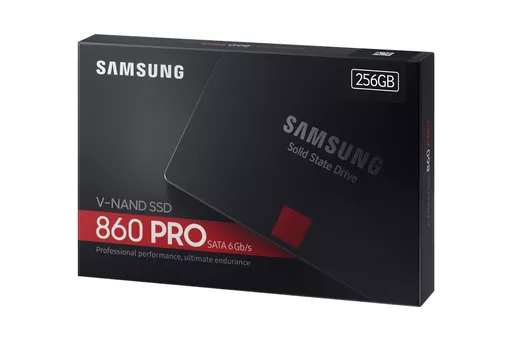 Samsung 860 PRO 2.5" 256 GB Serial ATA III V-NAND MLC