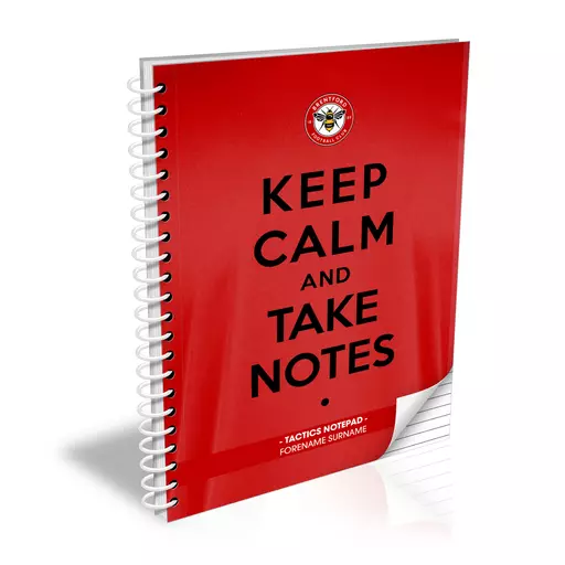 Brentford FC Keep Calm Notebook