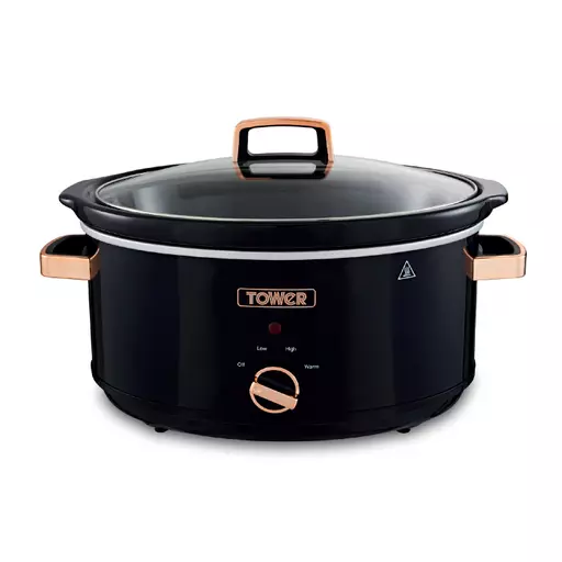 Rose Gold 6.5 Litre S/S Slow Cooker