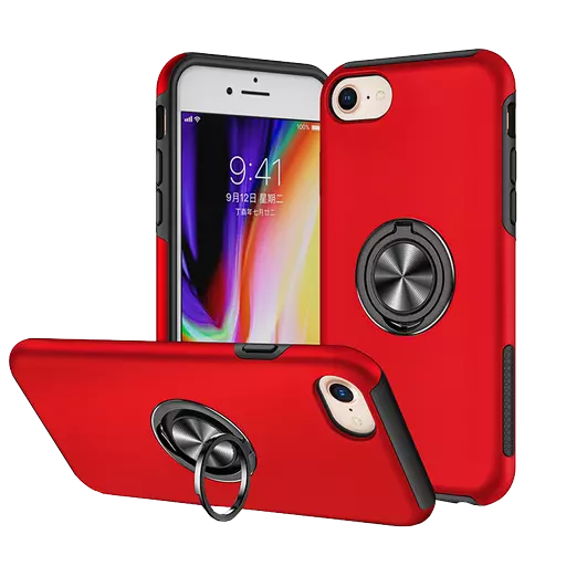 Ring Armour for iPhone SE/8/7/6S/6 - Red