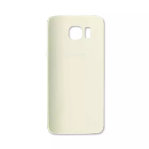 Back Cover w/ Camera Lens (Service Pack) (Gold) - For Galaxy S6 (G920)