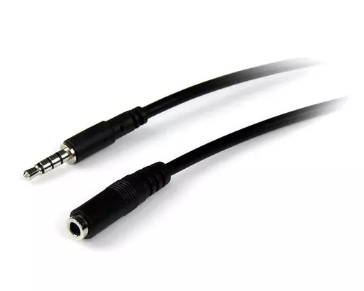 StarTech.com 2m 3.5mm 4 Position TRRS Headset Extension Cable - M/F