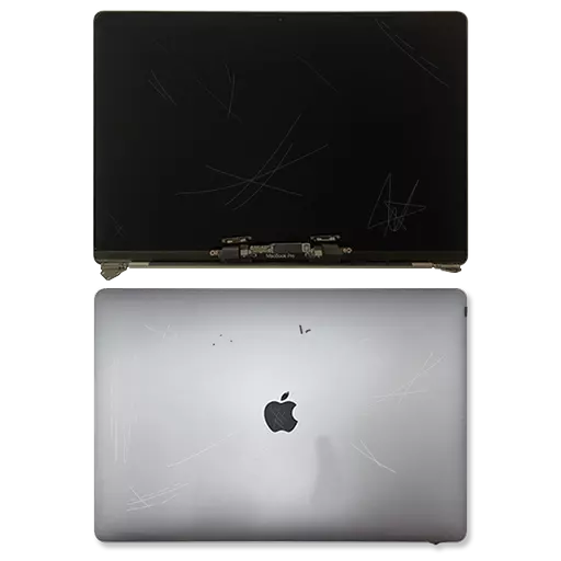 Screen & Lid Assembly (RECLAIMED) (Grade D) (Silver) - For Macbook Pro 15" (A1990) (2018 - 2019)