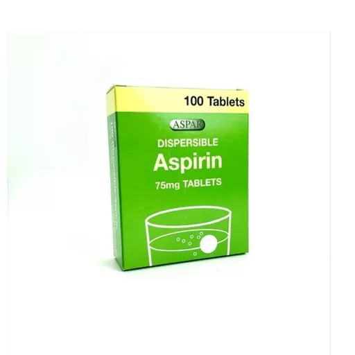 Aspirin 75mg tabs x 28