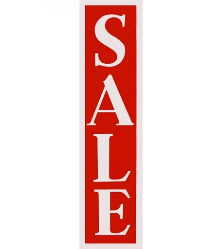 'Sale' Poster Vertical - 356mm x 1524mm