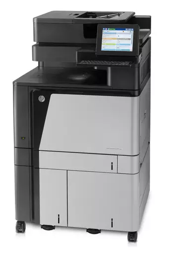 HP Color LaserJet Enterprise Flow MFP M880z+, Print, copy, scan, fax, 200-sheet ADF; Front-facing USB printing; Scan to email/PDF; Two-sided printing