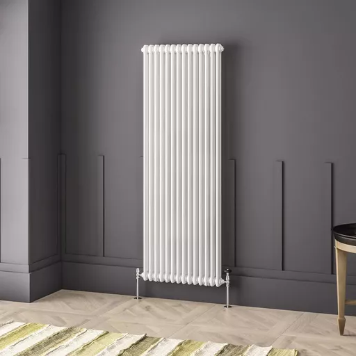 Imperia 2 Column Radiator 1800 x 650mm Gloss White