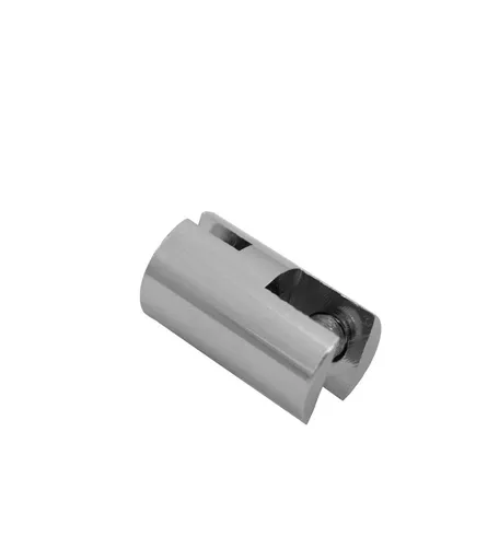 Single 6mm Chrome Vertical Cable Clip