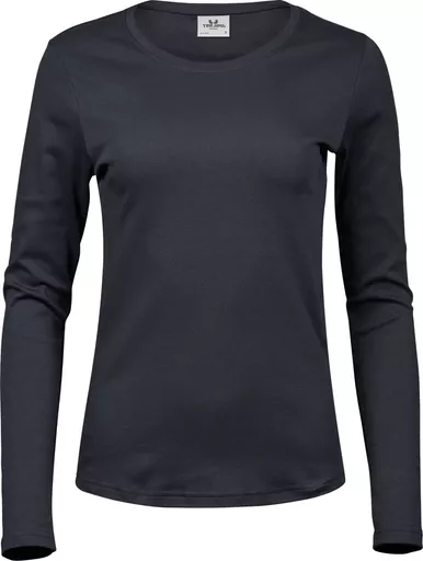 Ladies' Long Sleeve Interlock Tee