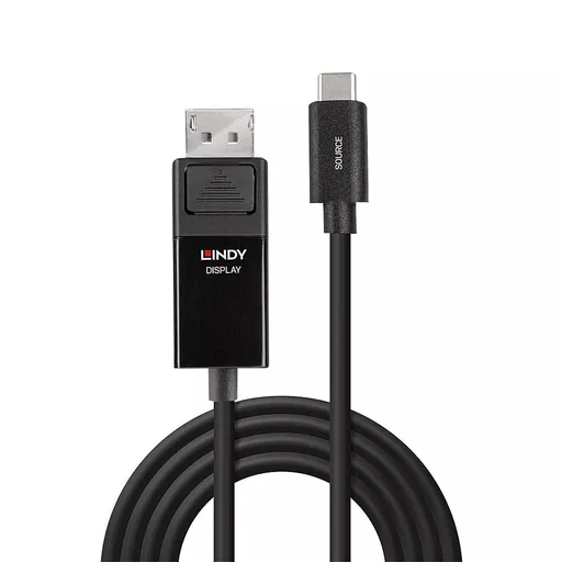 Lindy 1m USB Type C to DP 8K60 Adapter Cable