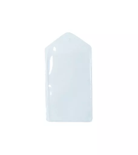 Clear PVC Ticket Protectors - 51mm x 78mm (Pack of 100)
