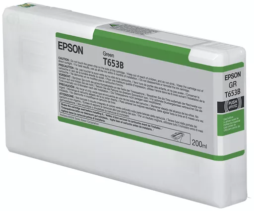 Epson C13T653B00/T653B Ink cartridge green 200ml for Epson Stylus Pro 4900