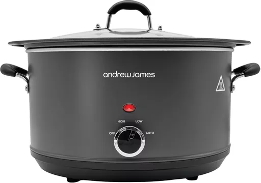 Premium Slow Cooker 6.5L Grey