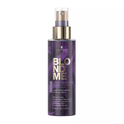 Schwarzkopf BLONDME Cool Blondes Neutralizing Spray Conditioner 150ml
