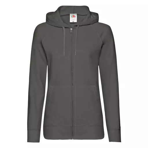 Ladies' Lightweight Hooded Sweat Jacket