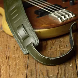 Pinegrove GS98 green woven guitar strap DSC_0230.jpg