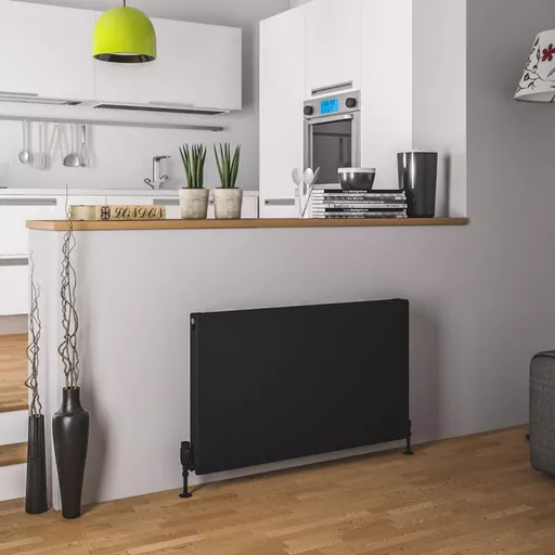 Type 11 Flat Panel Radiator 600 x 1000 Matt Black