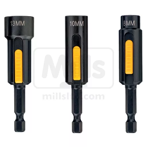 DeWalt Impact Rated Cleanable Nut Driver Set - 8, 10, 13mm