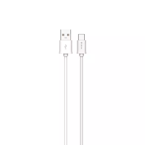 Devia - 1m (2.1A) USB to USB-C Cable - White