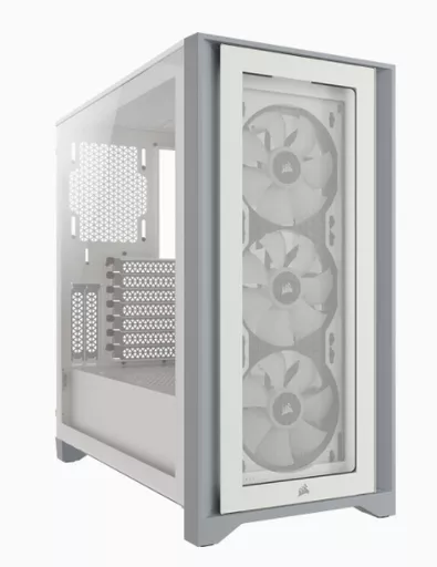 Corsair iCUE 4000X RGB Midi Tower White