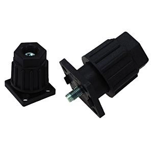 K0432 - Height Adjustable Feet For Aluminium Profiles Size M6-M8