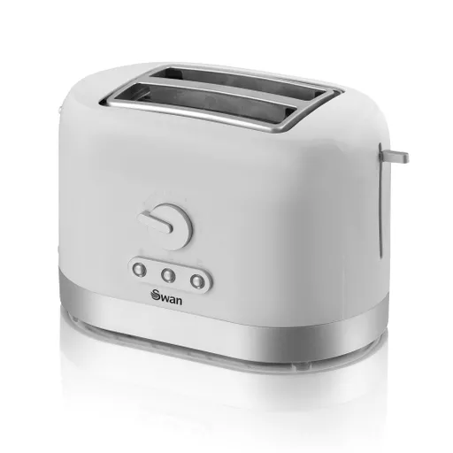 White 2 Slice Toaster