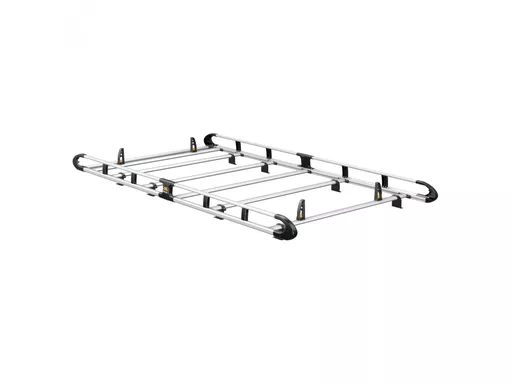 Maxus Deliver 9 2020-Onwards L3, H3 Twin Rear Doors - ULTI Rack+ (Aluminium) - 6 Bar Roof Rack