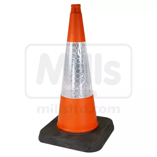 Traffic Cone with Reflective Sleeve
