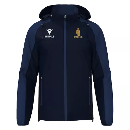 DintonCricketClub_ElbrusUnisexWaterResistantCoat_Navy_Front.png