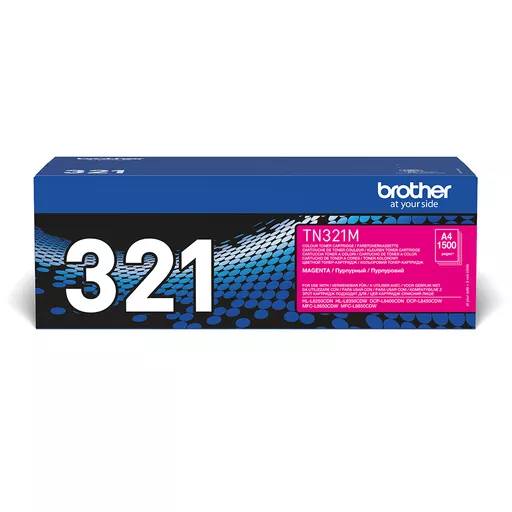 Brother TN-321M Toner-kit magenta, 1.5K pages ISO/IEC 19798 for Brother DCP-L 8400/8450/HL-L 8250