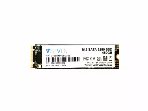 V7 V7SSD480GBM2SE internal solid state drive M.2 480 GB Serial ATA III 3D TLC