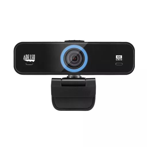 Adesso CyberTrack K4 webcam 8 MP 3840 x 2160 pixels USB 2.0 Black