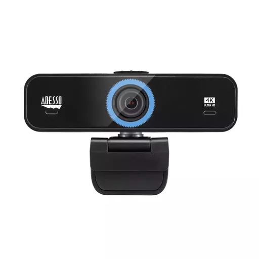 Adesso CyberTrack K4 webcam 8 MP 3840 x 2160 pixels USB 2.0 Black