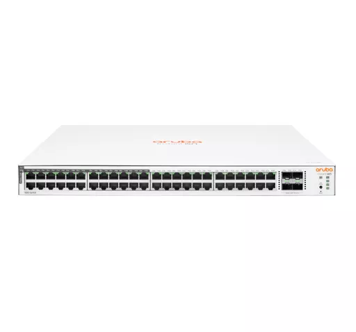 Aruba Instant On 1830 48G 24p Class4 PoE 4SFP 370W Managed L2 Gigabit Ethernet (10/100/1000) Power over Ethernet (PoE) 1U