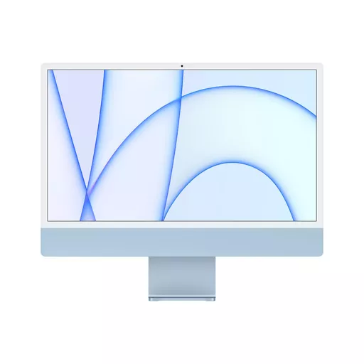 Apple iMac 24-inch with Retina 4.5K display: M1В chip with 8_core CPU and 8_core GPU, 256GB - Blue (2020)