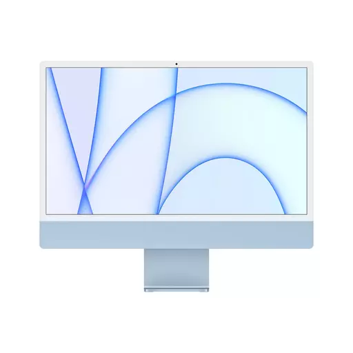 Apple iMac 24-inch with Retina 4.5K display: M1В chip with 8_core CPU and 8_core GPU, 256GB - Blue (2021)