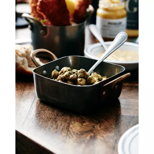 Presentation roasting dish, Set of 2, Presentation, Silver finish